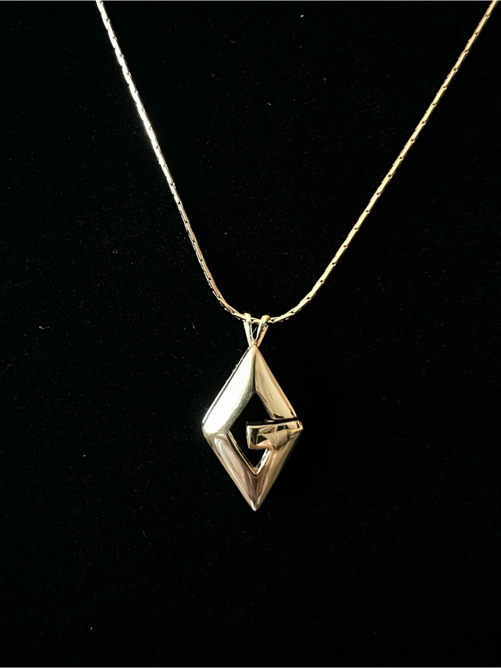 Givenchy gold plated necklace